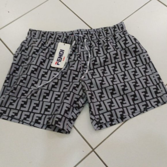 fendi mens swim shorts